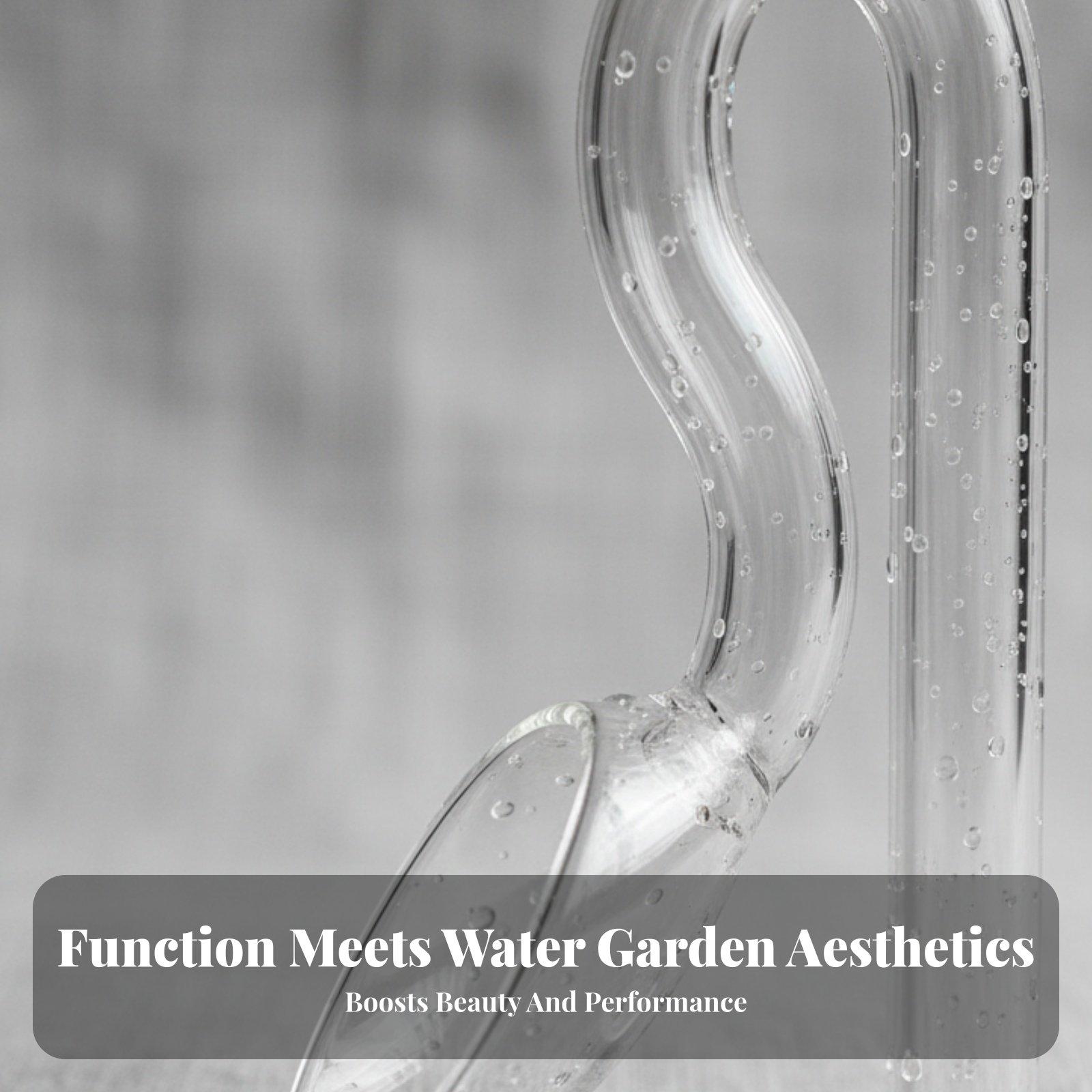 Aquarium Planted Tank Filter - Стеклянная трубка-лилия для аквариума, поверхностный скиммер,