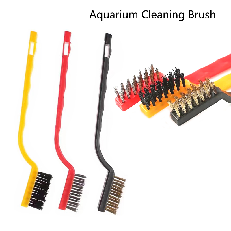 Planted Aquarium Cleaning - 15 см стальная проволочная щетка для