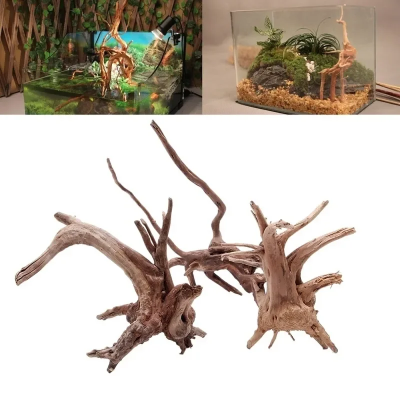 Aquarium Plant Substrate - Натуральный ствол дерева Driftwood аквариум для