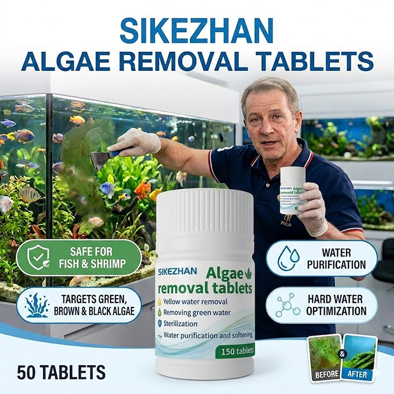 Planted Aquarium Algae Control - Быстродействующие таблетки для удаления водорослей, очиститель
