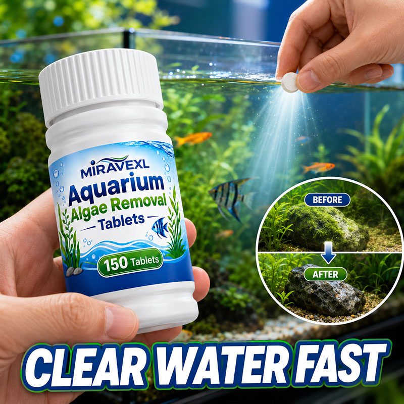 Aquarium Moss - Таблетки MIRAVEXL 150 для удаления водорослей