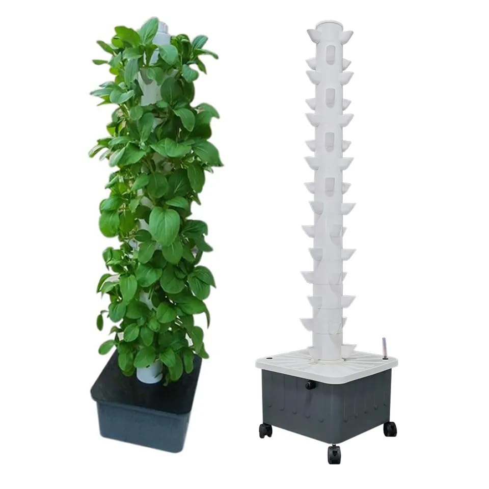 Planted Tank - Вертикальная гидропонная/аэропонная башня для выращивания трав,