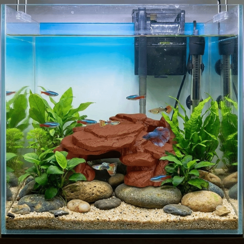3D-печатные декорации для аква – обзор и цена Aquarium Plants Live
