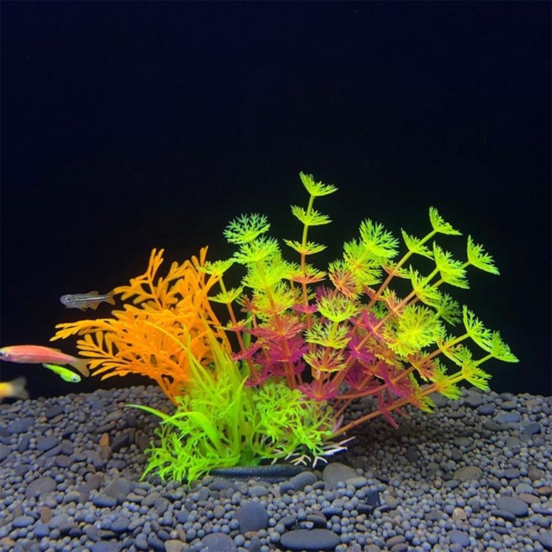Искусственное украшение для ак – обзор и цена Live Plant Aquarium