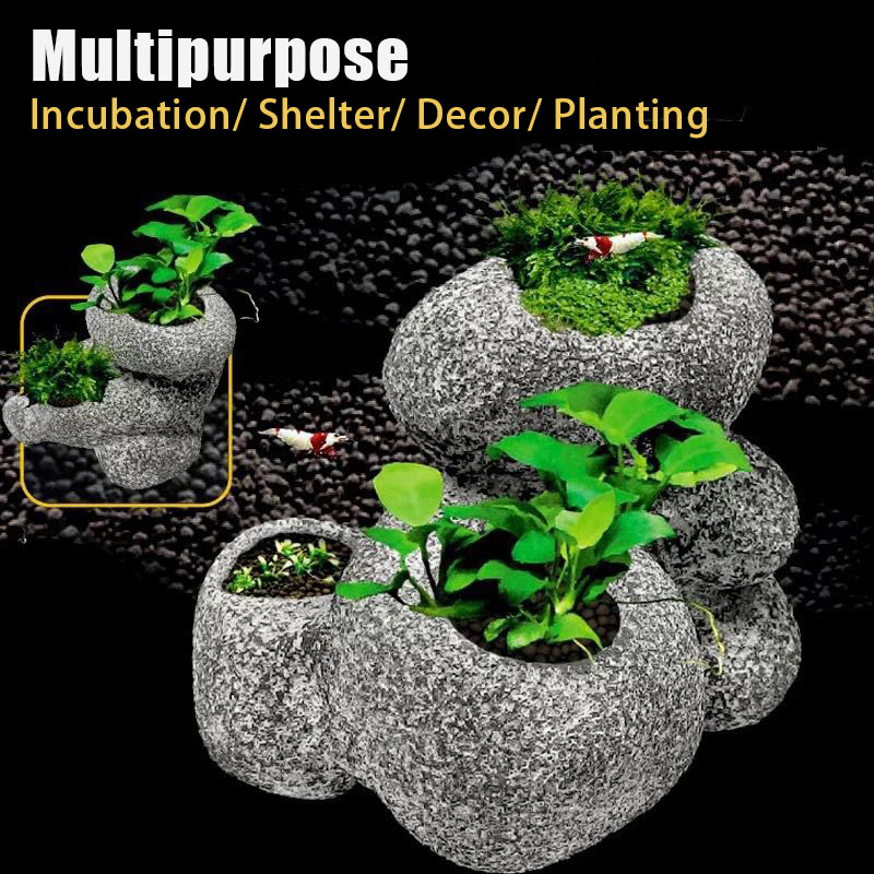 Инкубационное укрытие для рыб, – обзор и цена Plant Aquarium Pot